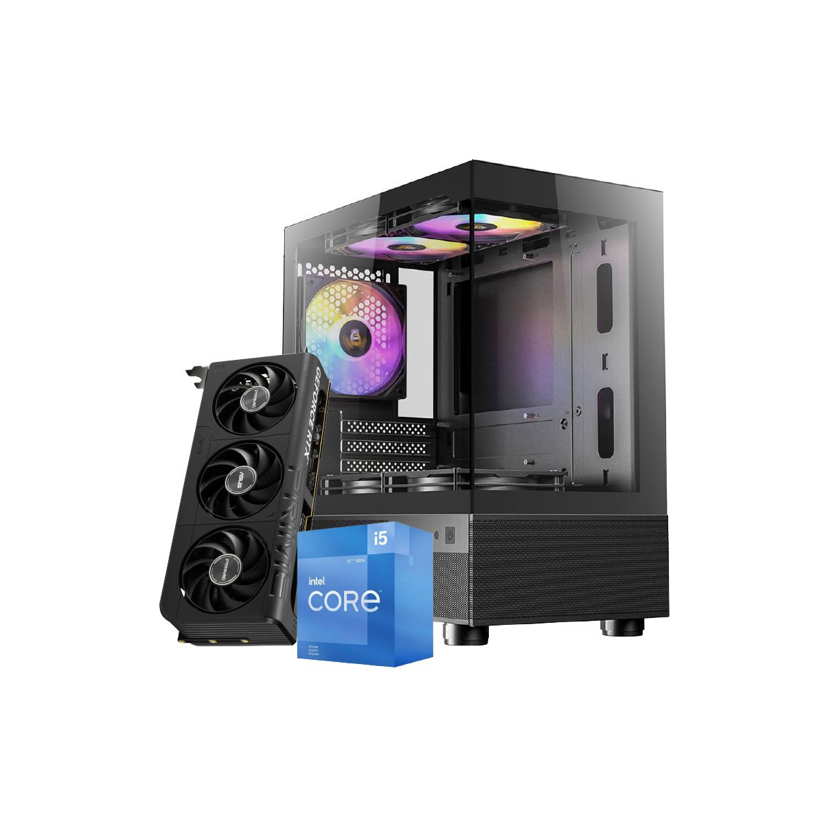 คอมประกอบ NINJA1003-I5-12400F-RTX5050-DDR5-32G - SpeedCom