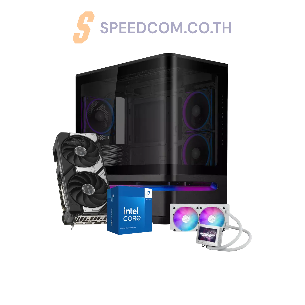 คอมประกอบ NINJA1031-I7-14700F-RTX5060TI-DDR5-32G Powered BY ASUS