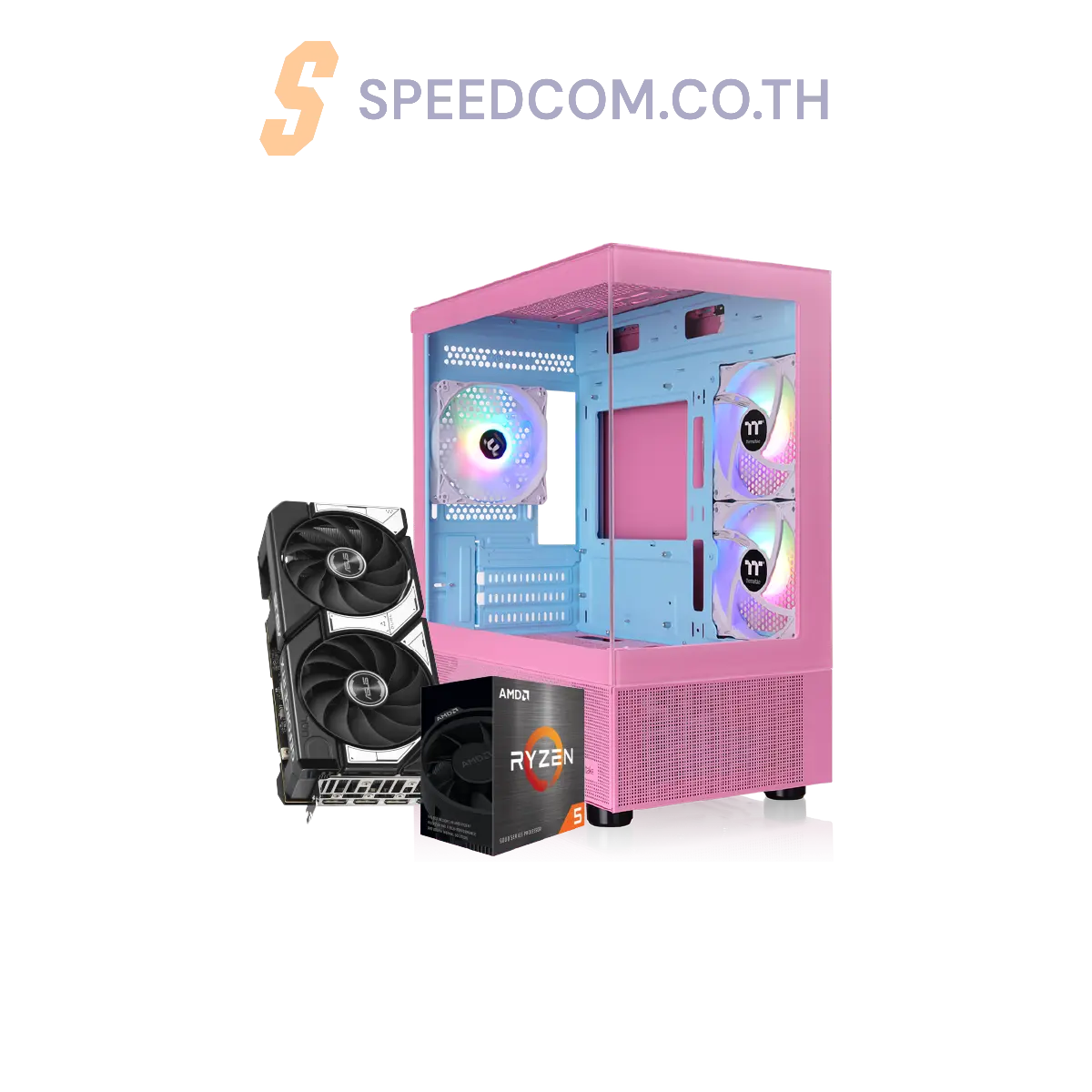 คอมประกอบ NINJA1104-R5-5600-RTX5060-DDR4-32GSpeedCom