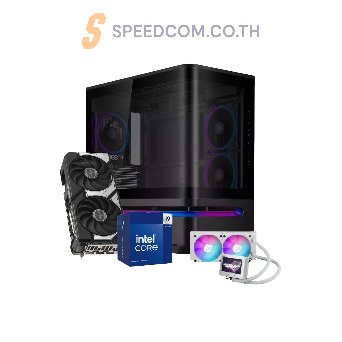 คอมประกอบ NINJA1132-I9-14900F-RTX5060TI-DDR5-32G Powered BY ASUSSpeedCom