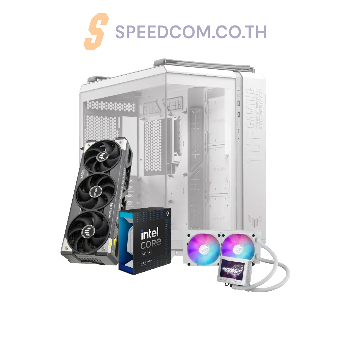 คอมประกอบ NINJA1134-U9-285K-RTX5090-DDR5-48G Powered BY ASUSSpeedCom