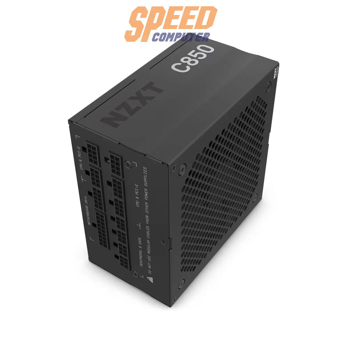 อุปกรณ์จ่ายไฟ NZXT C850 Gold 2022 ขนาด 850W มาตรฐาน 80 Plus Gold แบบโมดูลาร์ สีดำ รุ่น NP-C850M-US