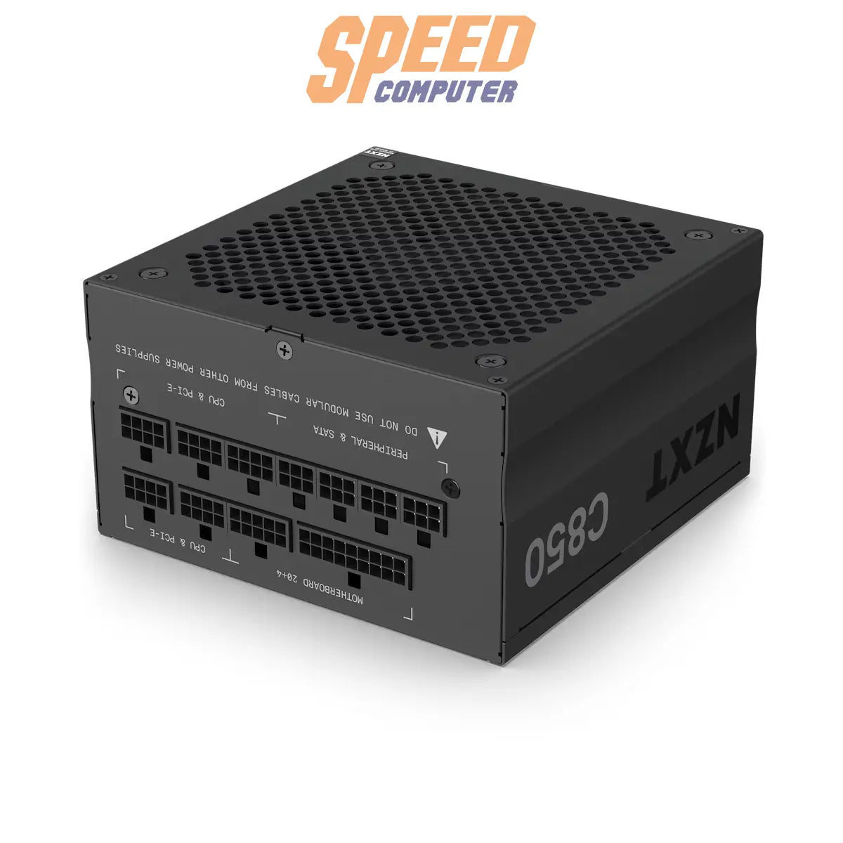 อุปกรณ์จ่ายไฟ NZXT C850 Gold 2022 ขนาด 850W มาตรฐาน 80 Plus Gold แบบโมดูลาร์ สีดำ รุ่น NP-C850M-US