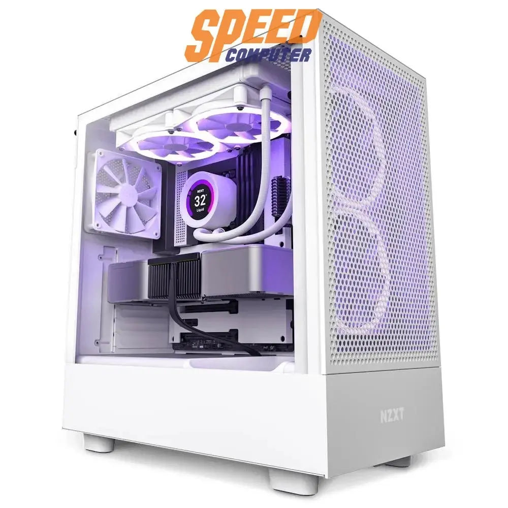 เคส NZXT H5 Flow Mid Tower ATX - SpeedCom