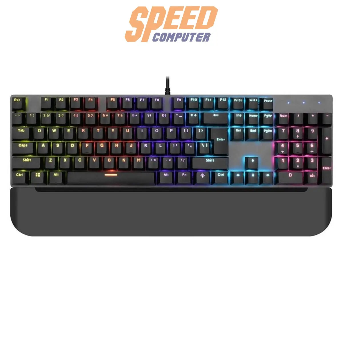 คีย์บอร์ดเกมมิ่ง Neolution E-Sport รุ่น Avatar สีดำ ดีไซน์ทันสมัย มาพร้อมไฟแบ็คไลต์ เหมาะสำหรับการเล่นเกมและใช้งานทั่วไป