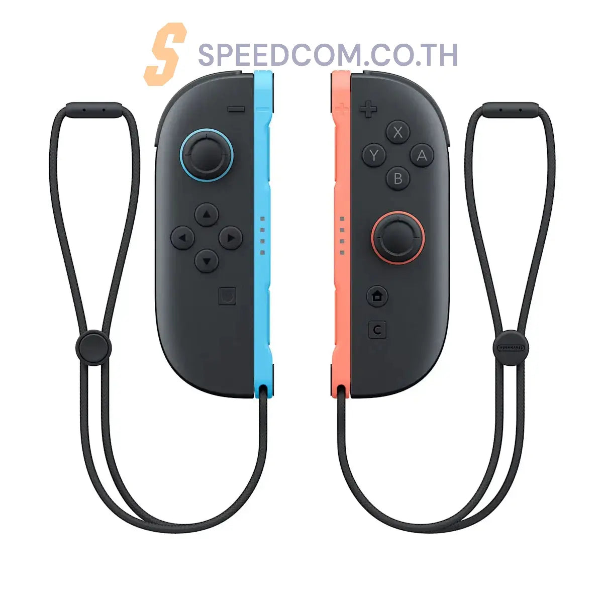 จอยคอนโทรลเลอร์ Nintendo Switch Joy-Con 2 Light Blue/Light Red - SpeedCom