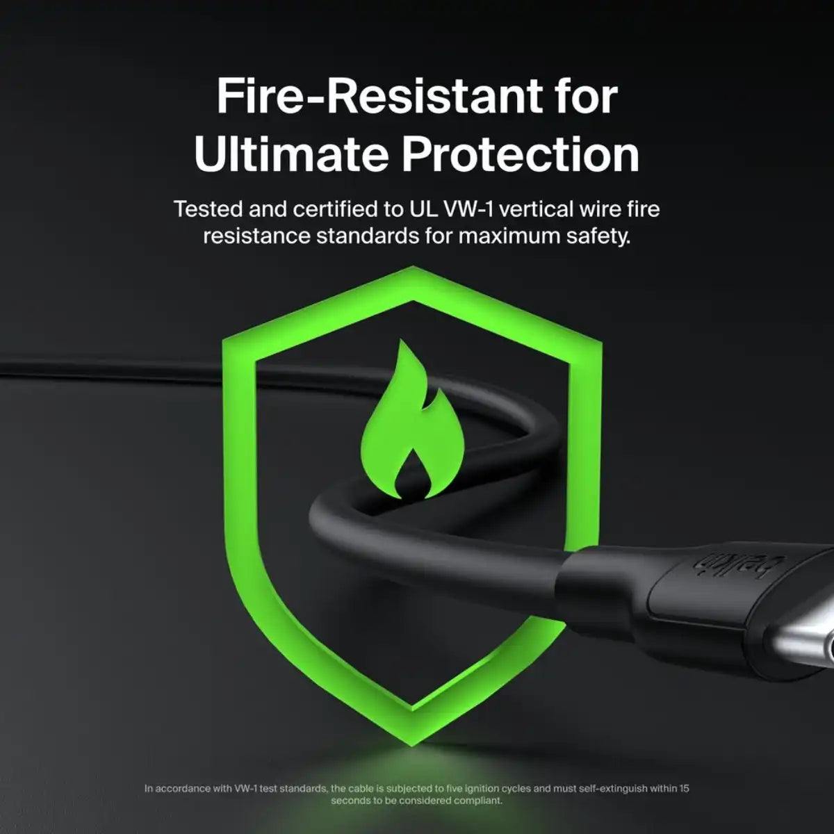 สายชาร์จ Belkin BoostCharge USB-A Cable to Lightning 6.6ft/2m