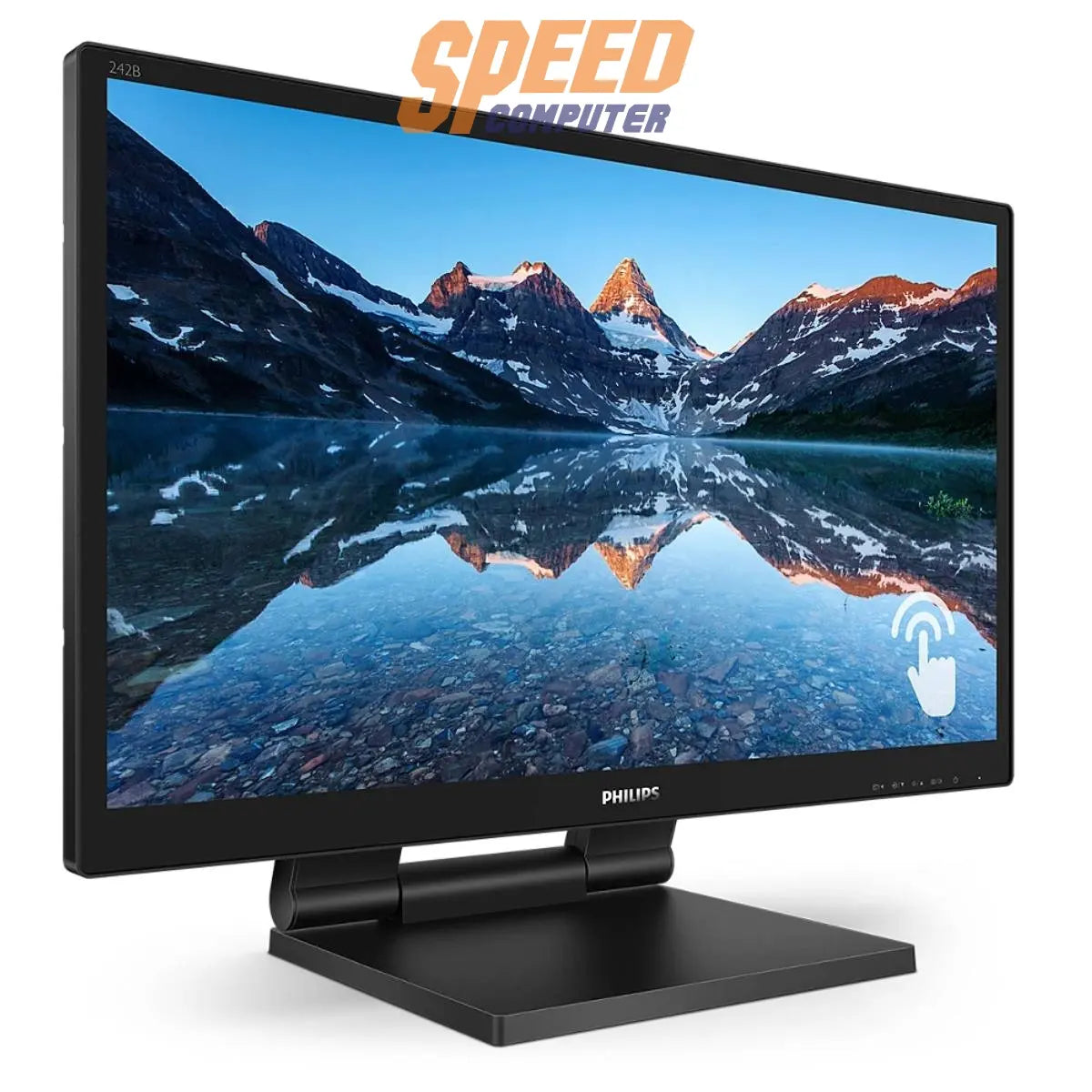 จอมอนิเตอร์ PHILIPS 242B9T/00 23.8" LCD SmoothTouch 60Hz สีดำ - SpeedCom