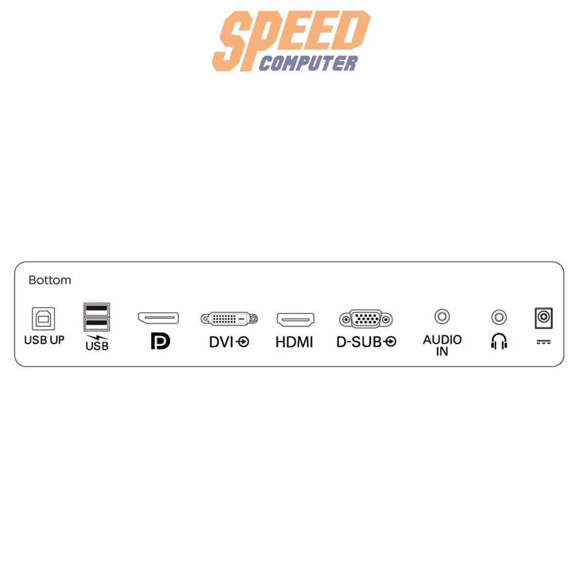 จอมอนิเตอร์ PHILIPS 242B9T/00 23.8" LCD SmoothTouch 60Hz สีดำ - SpeedCom