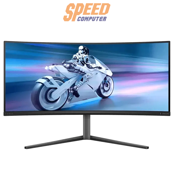 จอมอนิเตอร์ PHILIPS 34M2C6500/00 34.0" QD OLED 175Hz สีดำ - SpeedCom