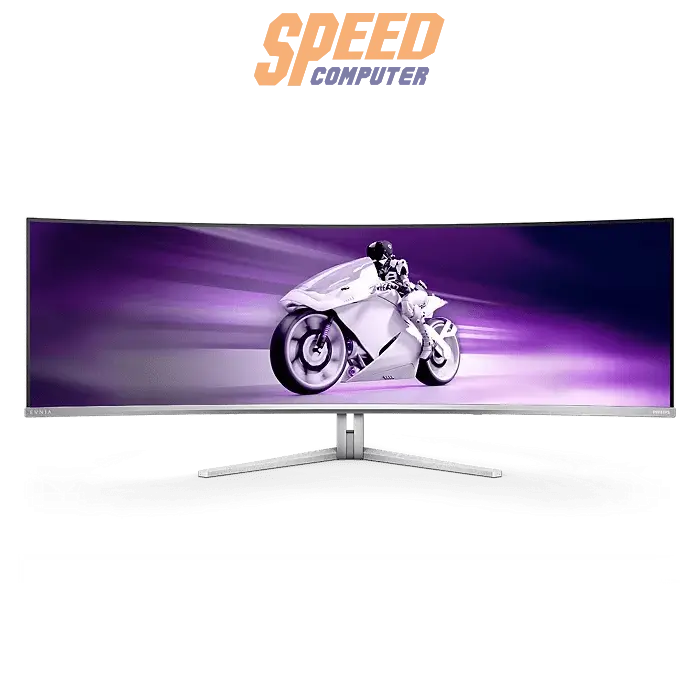 จอมอนิเตอร์ PHILIPS 49M2C8900L/00 48.9" QD OLED 144Hz สีขาว - SpeedCom