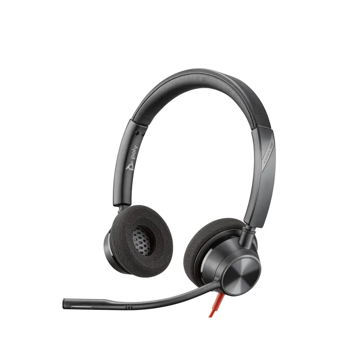 หูฟัง Poly Blackwire 3320 (8X220AA) USB-C Headset +USB-C/A Adapter