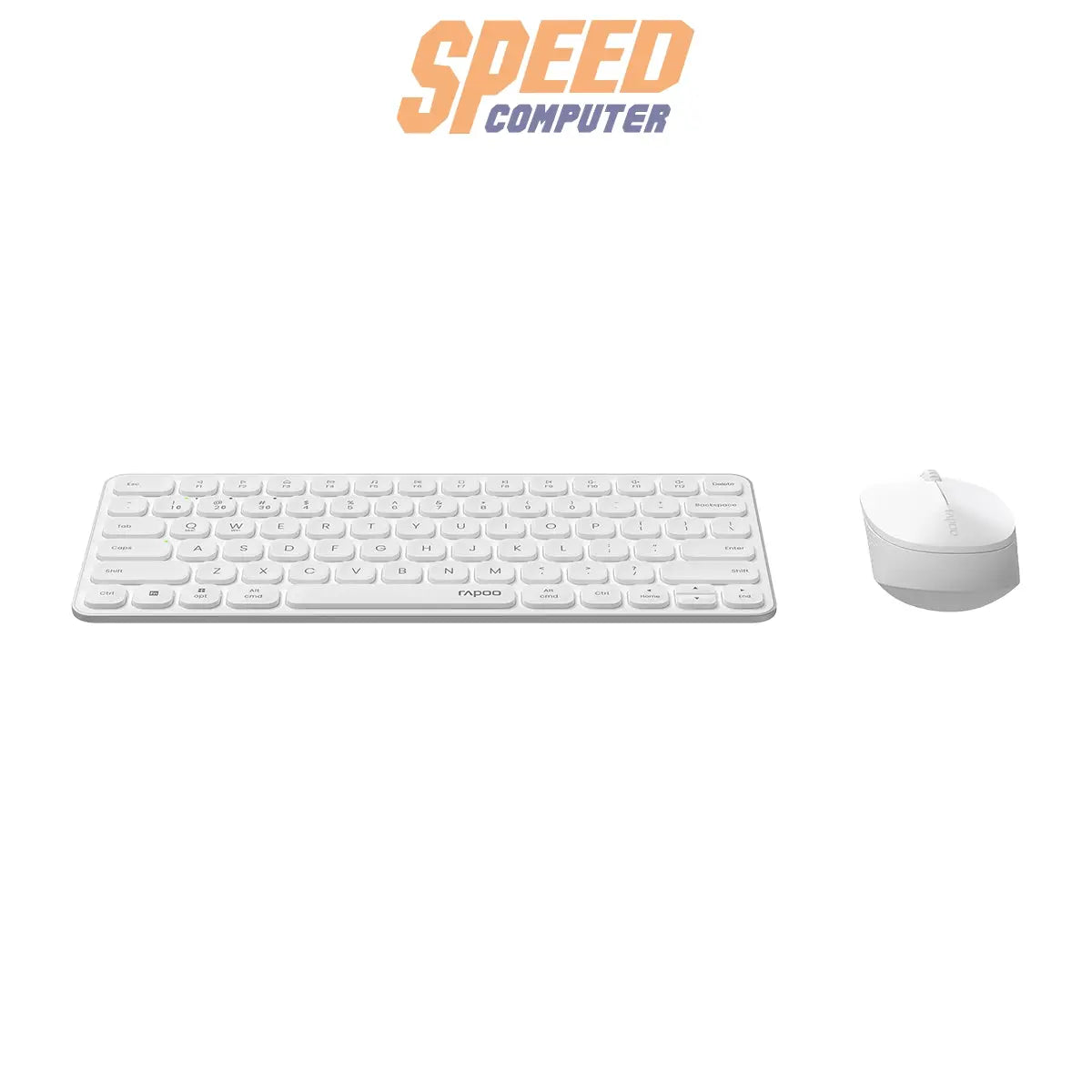 คีย์บอร์ดและเมาส์ไร้สาย Rapoo 9010M - SpeedCom