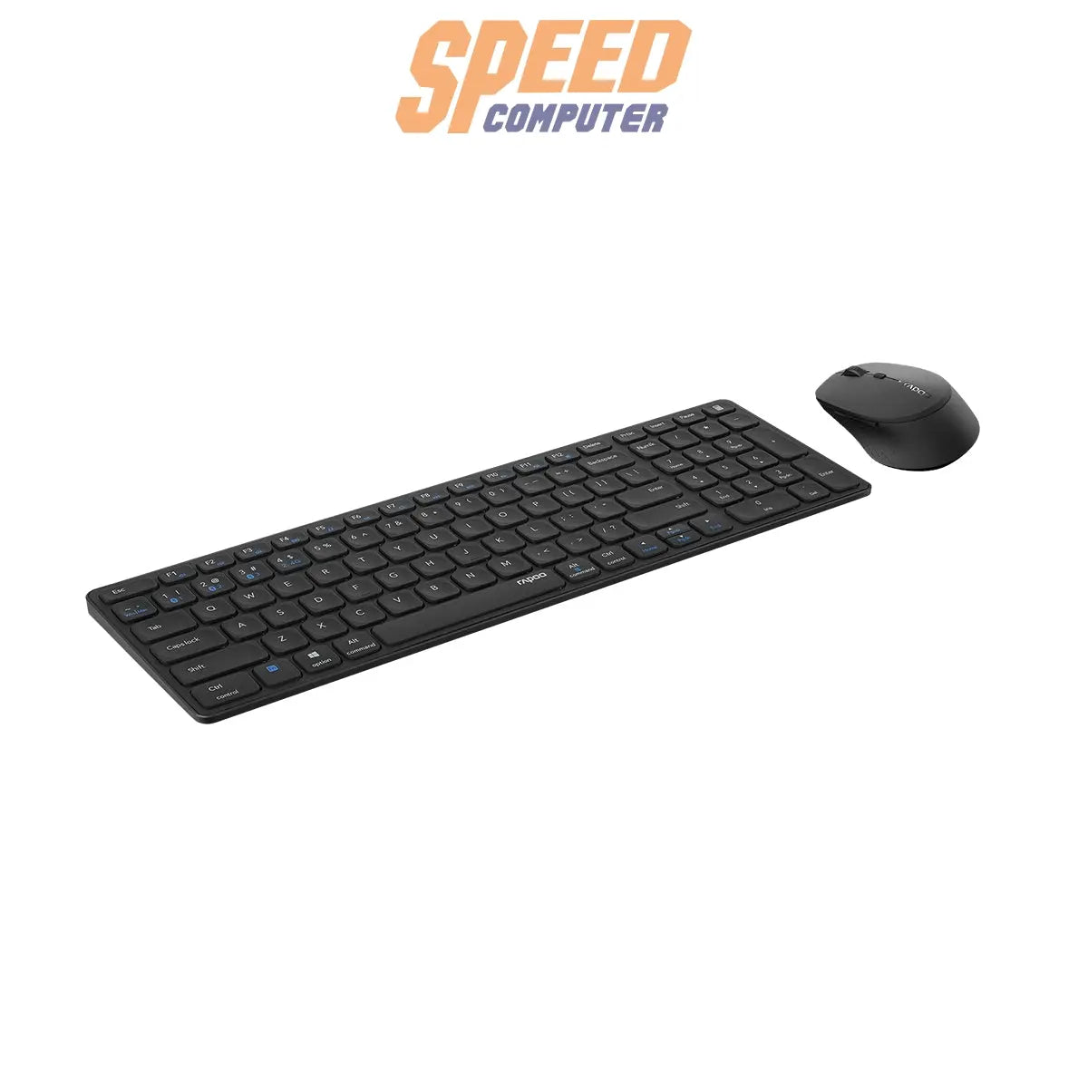 คีย์บอร์ดและเมาส์ไร้สาย Rapoo 9350S - SpeedCom