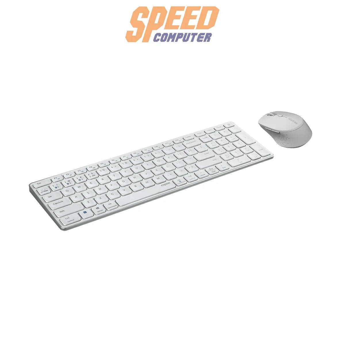คีย์บอร์ดและเมาส์ไร้สาย Rapoo 9350S - SpeedCom