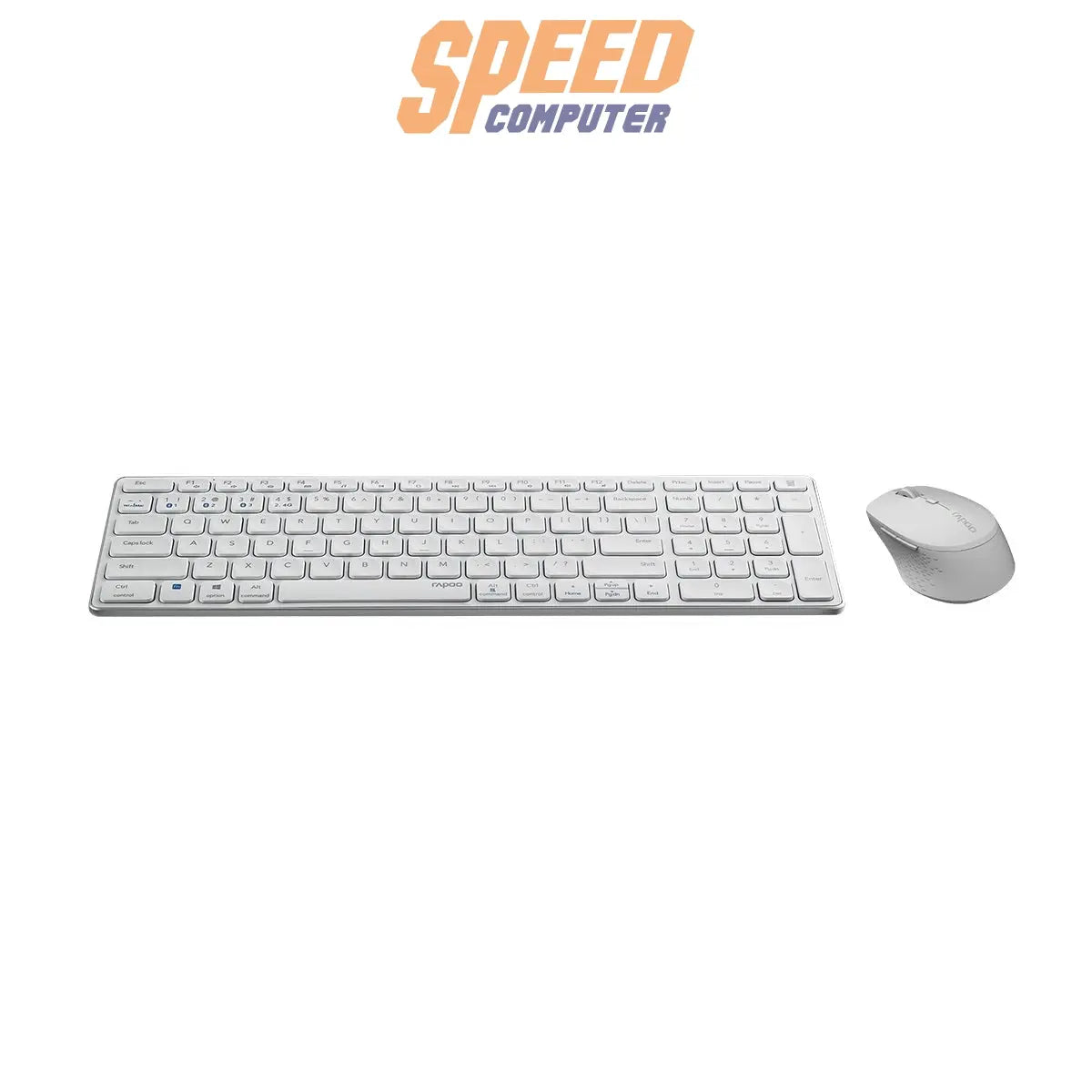 คีย์บอร์ดและเมาส์ไร้สาย Rapoo 9350S - SpeedCom