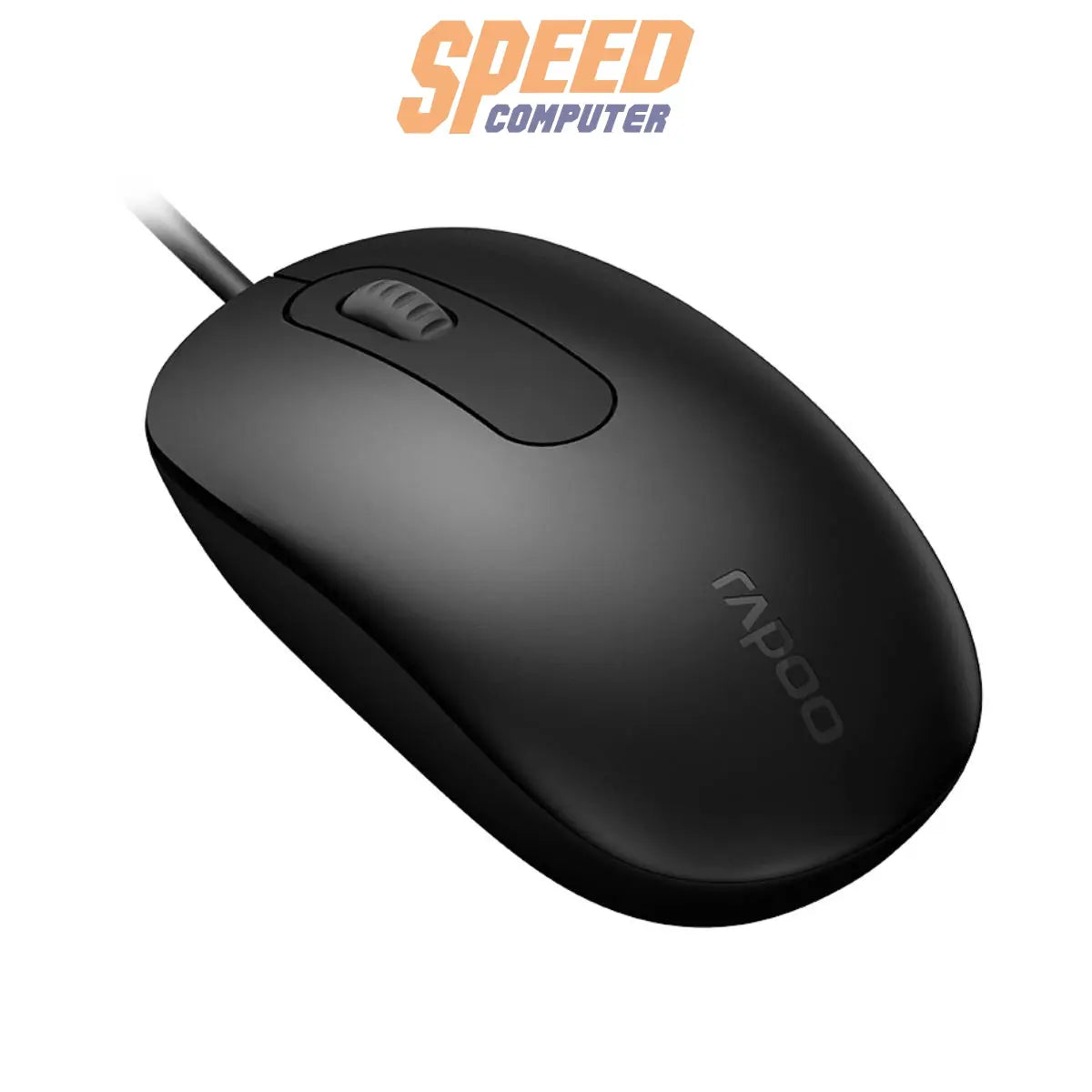 เมาส์ Rapoo MSN200 - BK OPTICAL1600 DPI - SpeedCom