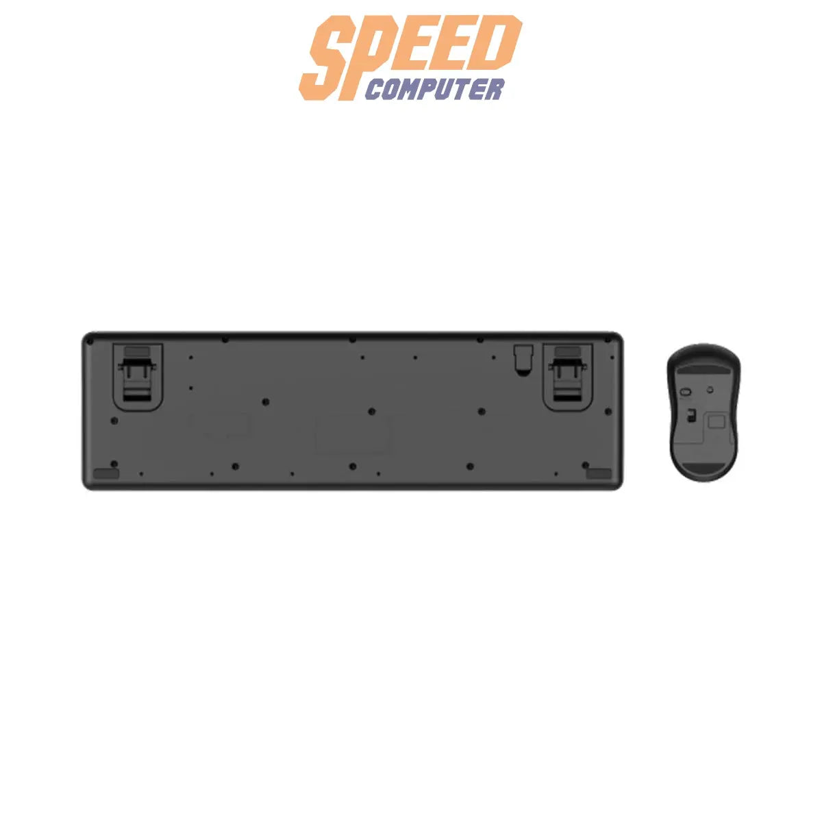 คีย์บอร์ดและเมาส์ไร้สาย Rapoo X2100 - BK SILENT WIRELESS OPTICAL COMBO - SpeedCom