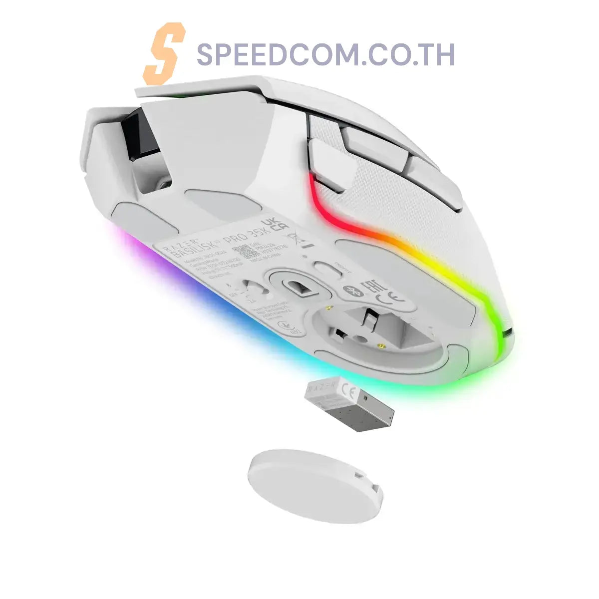 เมาส์ไร้สาย Razer Basilisk V3 PRO 35K Wireliess - SpeedCom