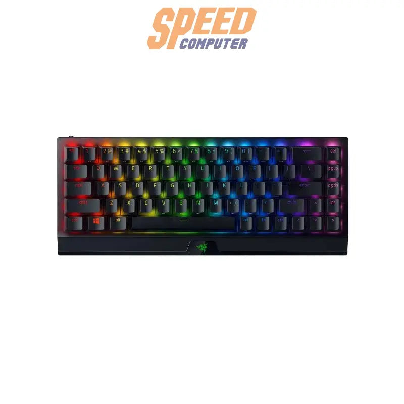 คีย์บอร์ด Razer Gaming Blackwidow V3 Mini HyperSpeed สีดำSpeedCom