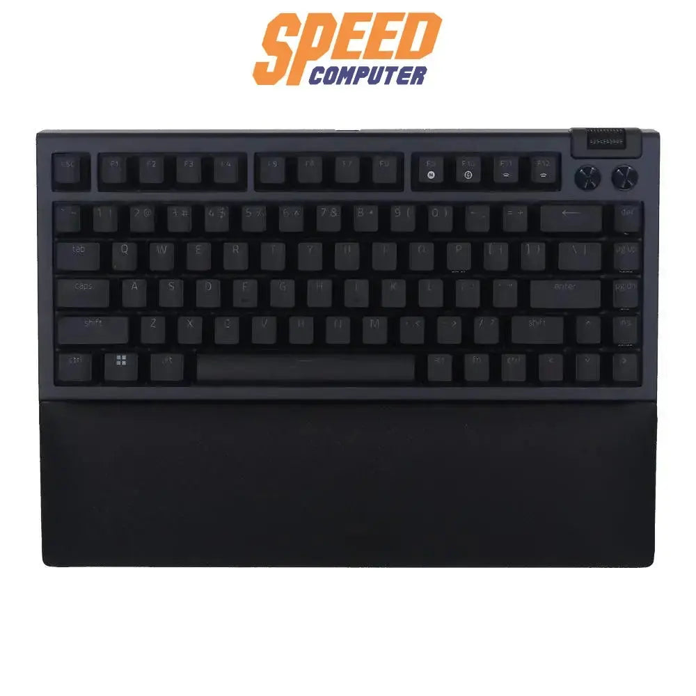 คีย์บอร์ด Razer Gaming Blackwidow V4 75% สีดำ - SpeedCom