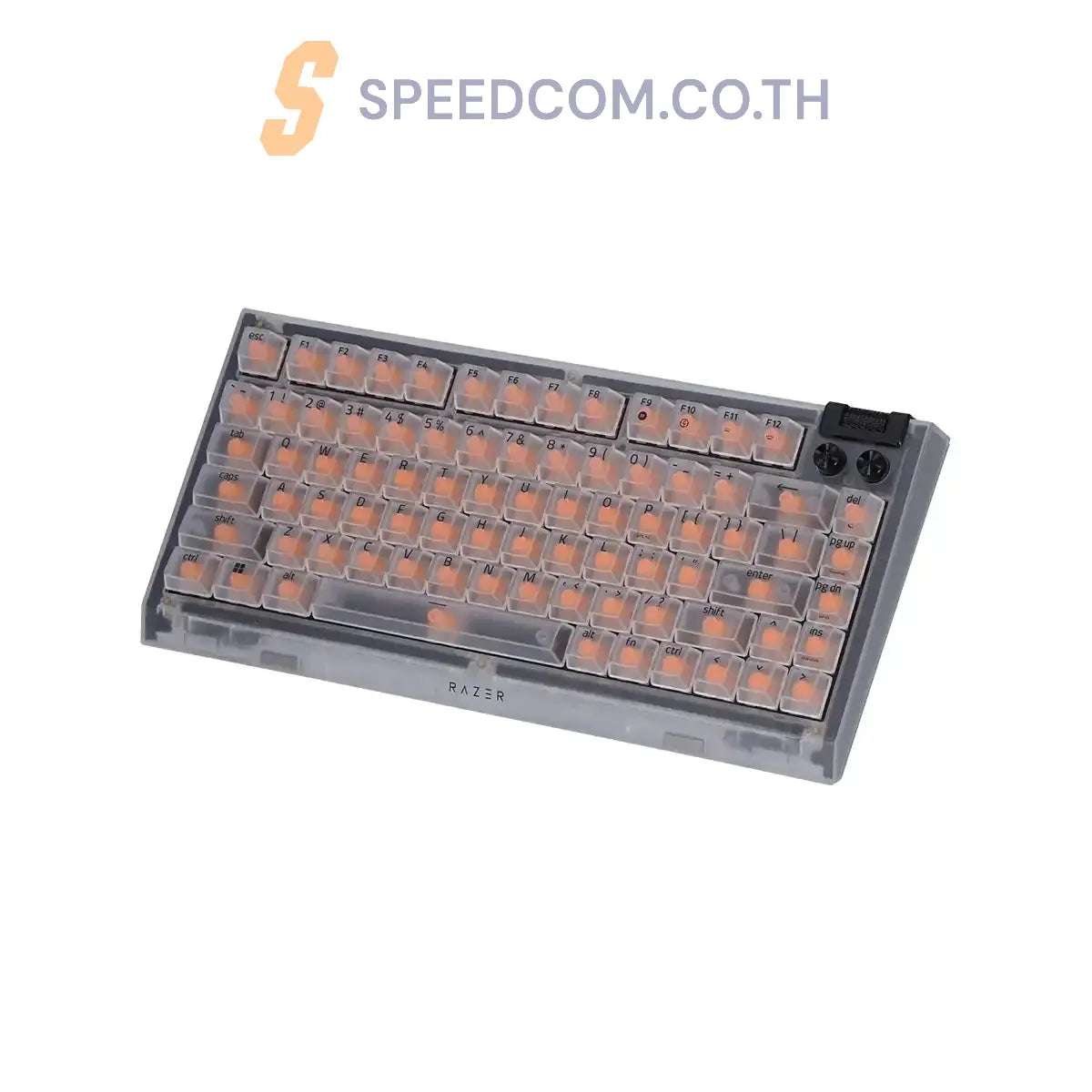 คีย์บอร์ด Razer Gaming Blackwidow V4 Pro 75% Wireless Phantom Edition