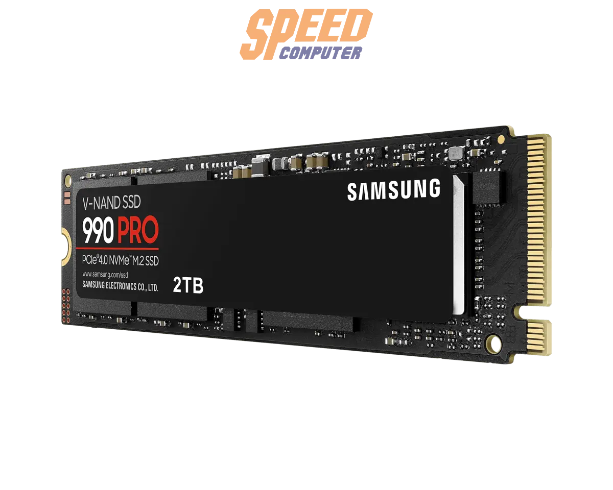 เอสเอสดี SAMSUNG 990 PRO 2TB PCIe 4x4/NVMe M.2 2280 MZ - V9P2T0BW - SpeedCom