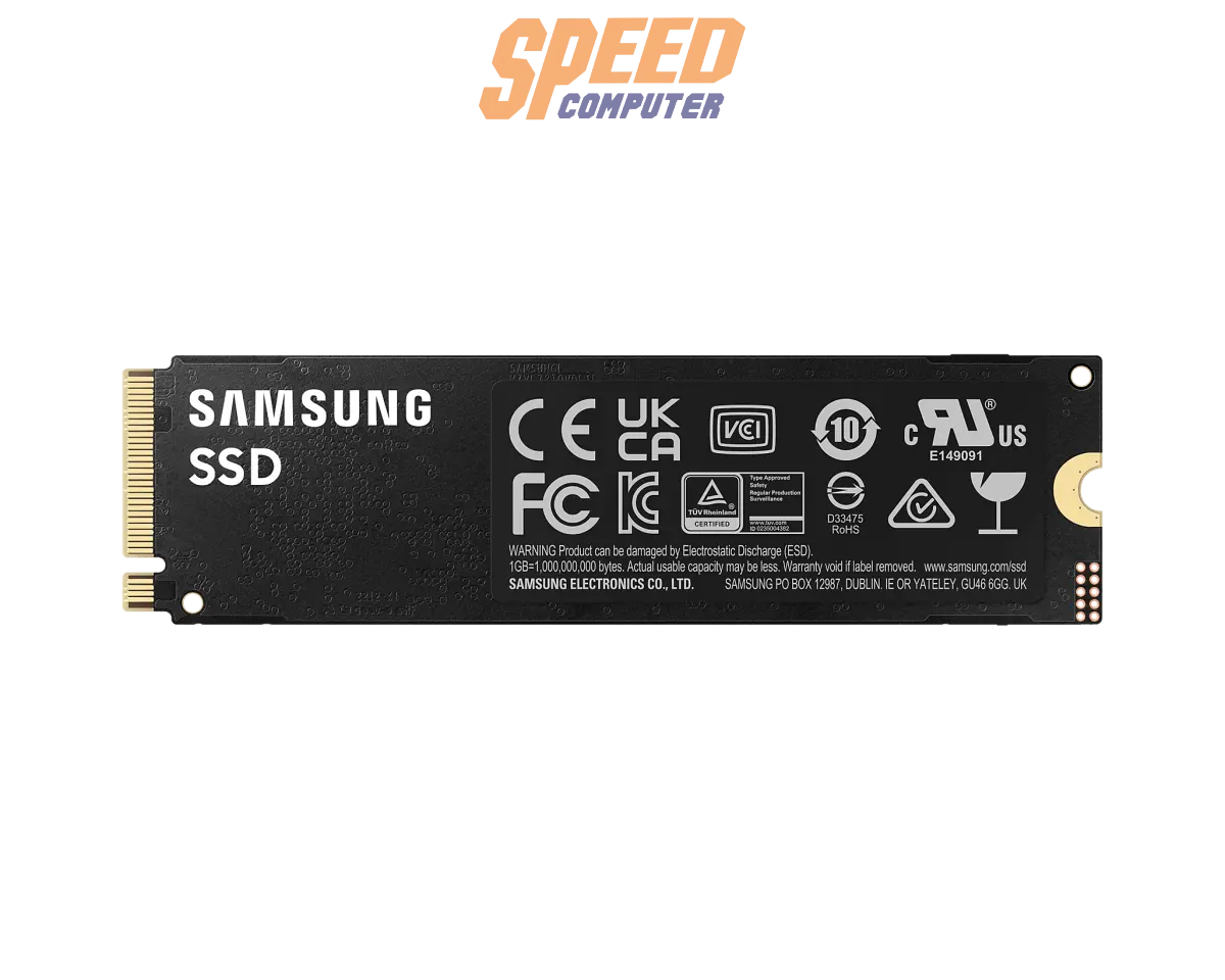 เอสเอสดี SAMSUNG 990 PRO 2TB PCIe 4x4/NVMe M.2 2280 MZ - V9P2T0BW - SpeedCom