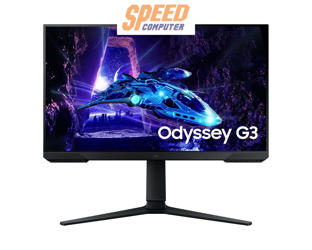 จอมอนิเตอร์ SAMSUNG LS24DG302EEXXT 24.0" VA 180Hz สีดำ - SpeedCom