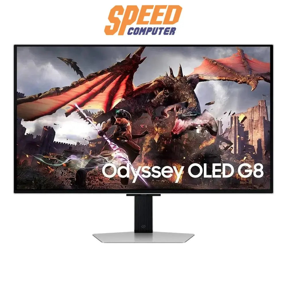 จอมอนิเตอร์ SAMSUNG LS32DG802SEXXT 32.0" OLED 240Hz สีเทา - SpeedCom