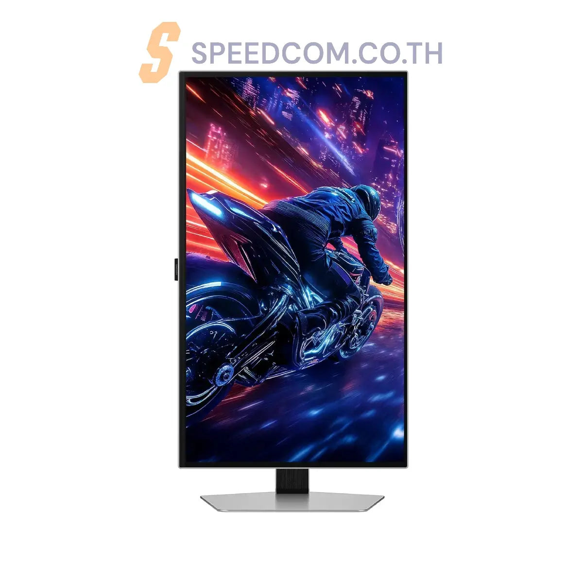 จอมอนิเตอร์ SAMSUNG Odyssey G6 G60SF 27.0" OLED QHD 500Hz สีเงิน - Speedcom