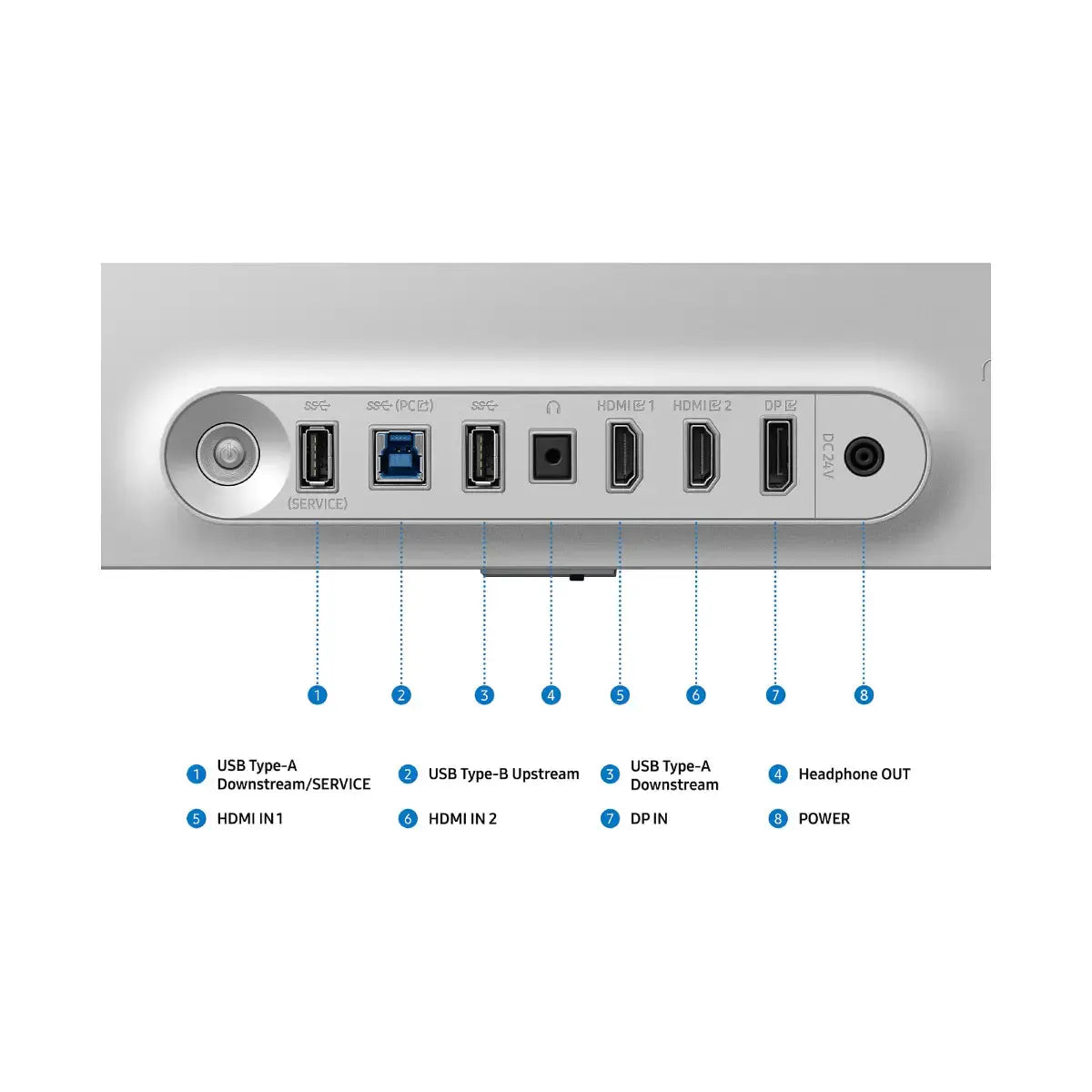 จอมอนิเตอร์ SAMSUNG Odyssey G6 G60SF 27.0" OLED QHD 500Hz สีเงิน - Speedcom