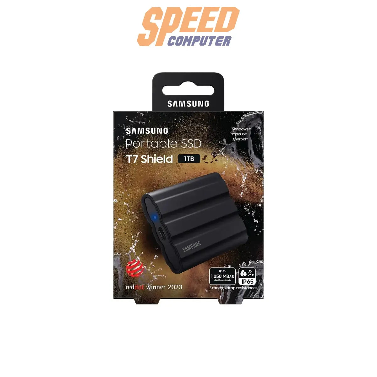 SSD พกพา SAMSUNG T7 Shield ทนทาน กันกระแทก