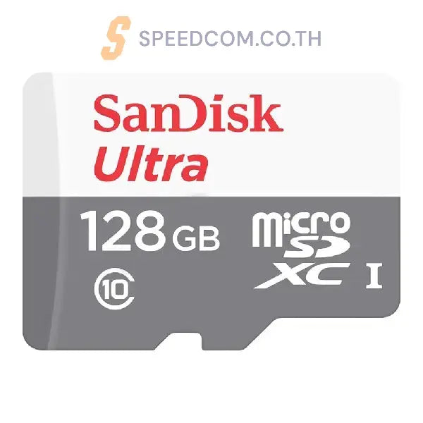 ไมโครเอสดีการ์ด SANDISK ULTRA SDHC CLASS 10 128 GB - SpeedCom