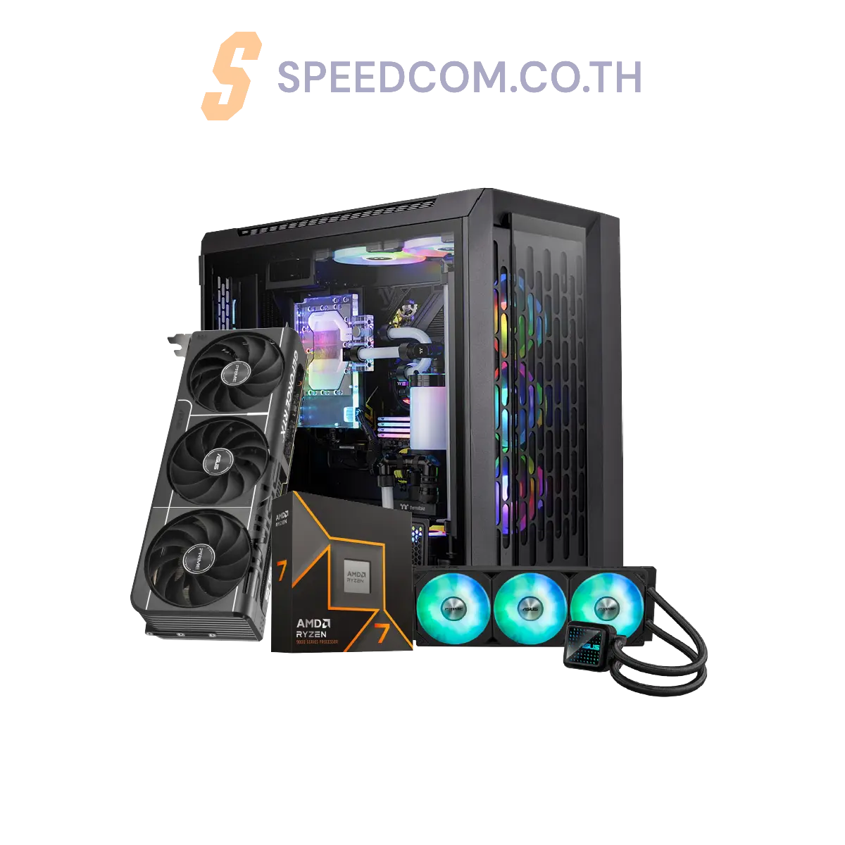 คอมประกอบ SPEED X ASUS PBA Powered By ASUS 04 - 65KSpeedCom