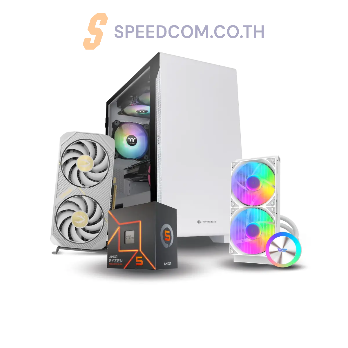 คอมประกอบ SPOL-OCT3-R5 7500F-32GB-1TB-5060 Ti