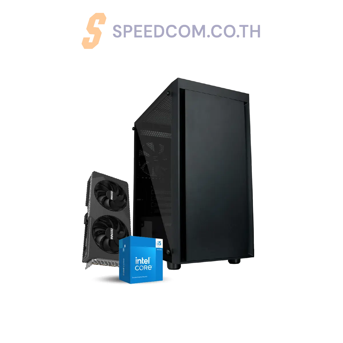 คอมประกอบ SPOL-ZALMAN SET 2-i5-14400F-32GB-1TB-5060 - SpeedCom