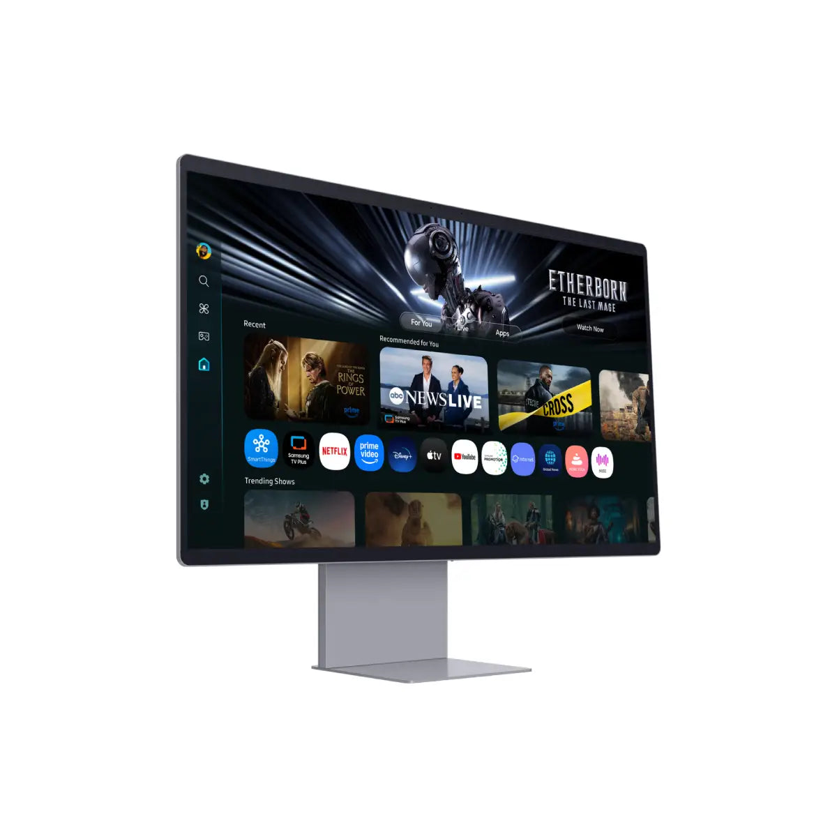 จอมอนิเตอร์ Samsung M9 M90SF LS32FM902SEXXT 32.0" 4K Vision AI สีเงิน - SpeedCom