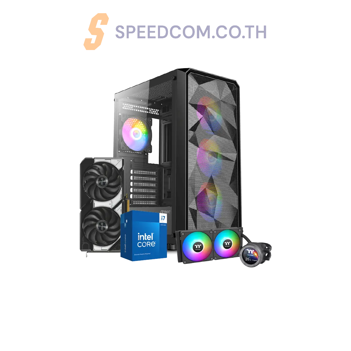 คอมประกอบ Set NINJA 0209 Powered By ASUS - SpeedCom