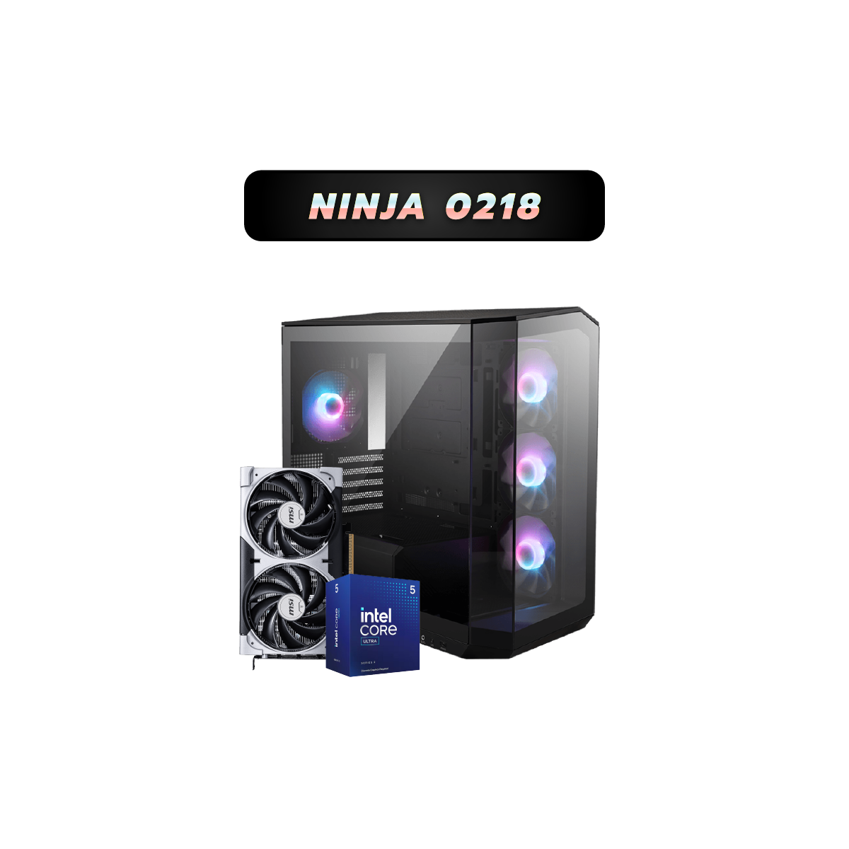 คอมประกอบ Set NINJA 0218 Powered By MSI