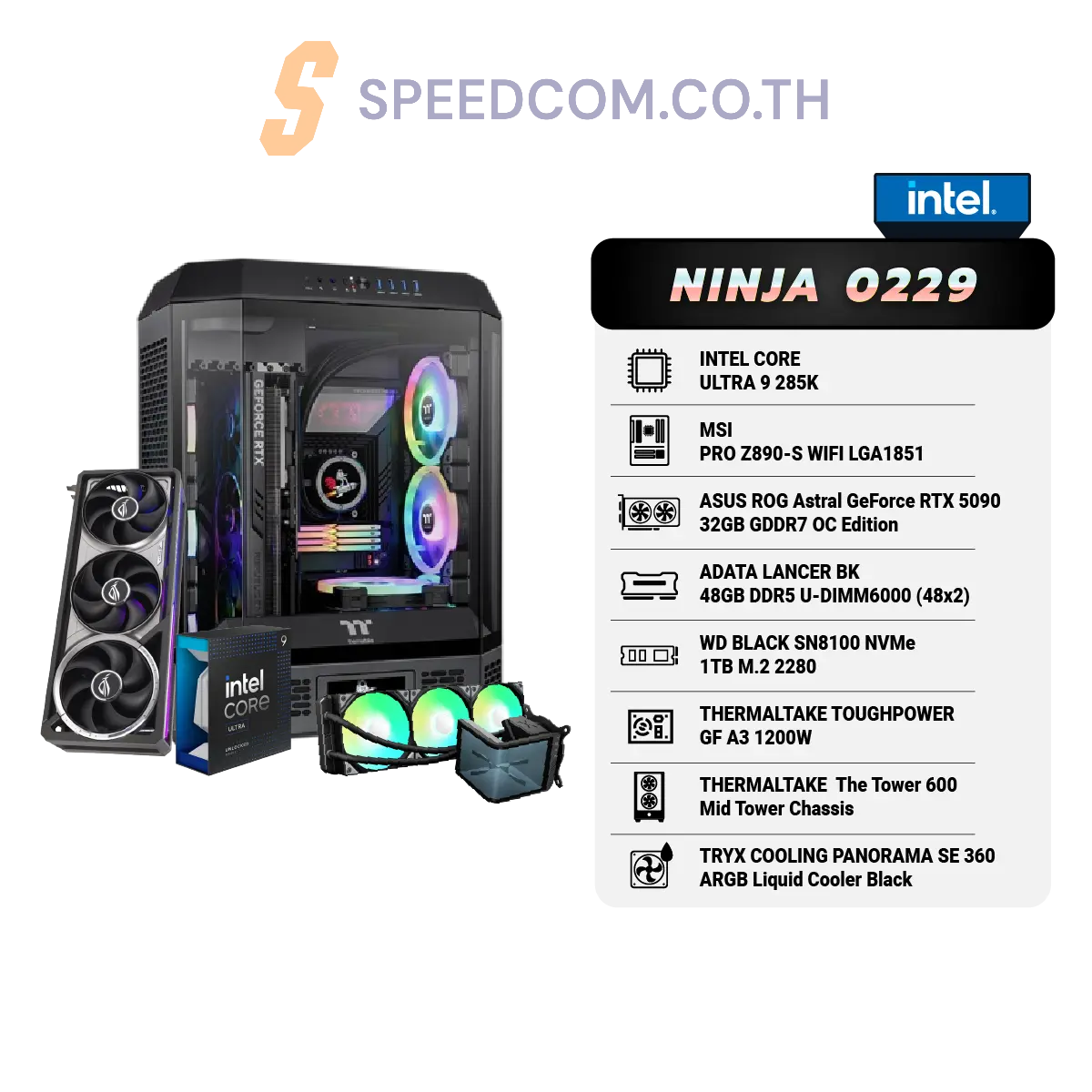 คอมประกอบ Set NINJA 0229 - SpeedCom