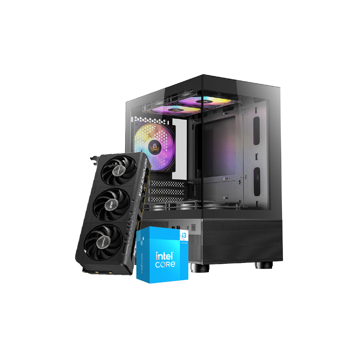 คอมประกอบ Set NINJA0903-I3-14100-RTX5050-DDR5-32G