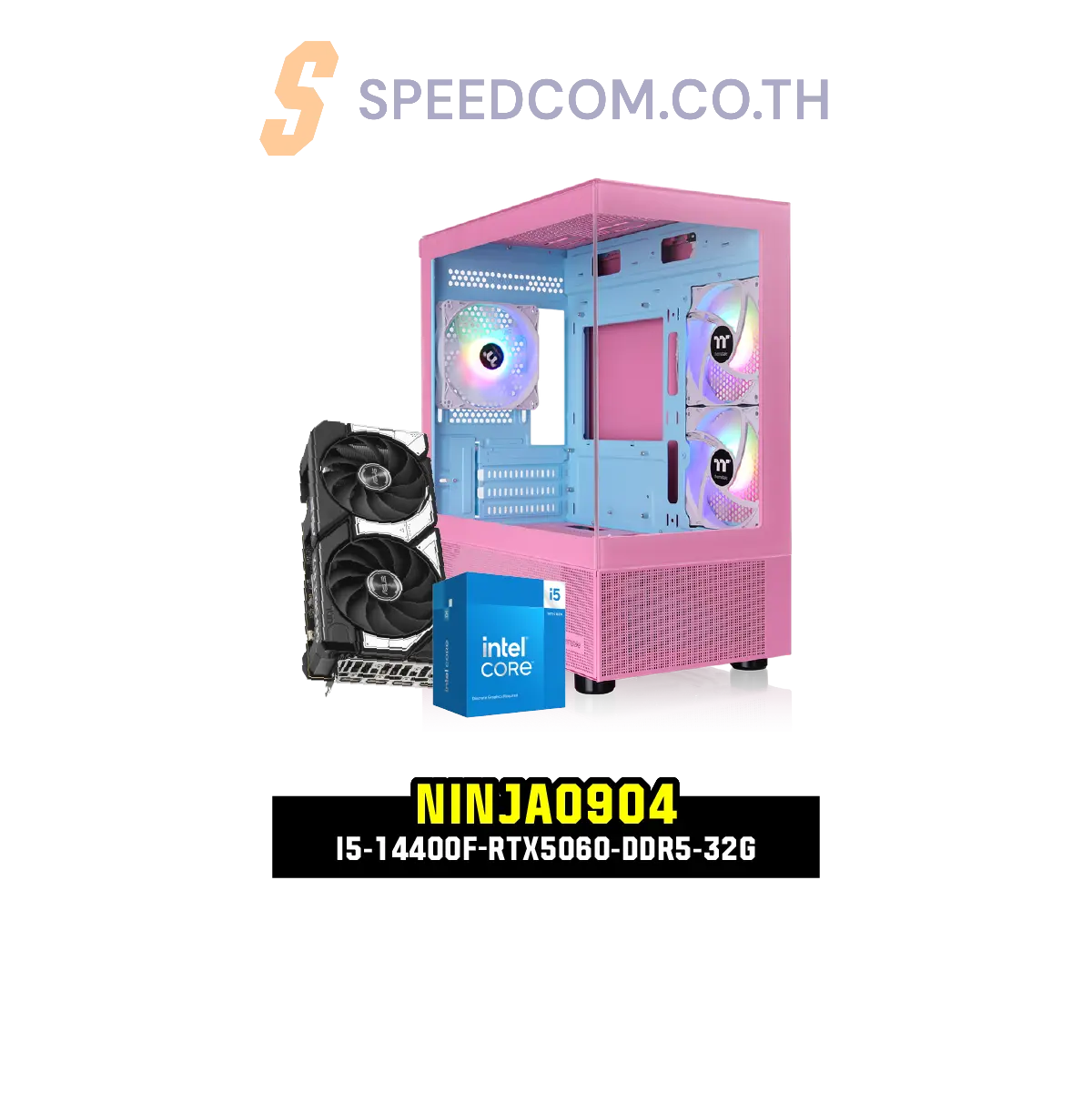 คอมประกอบ Set NINJA0904-I5-14400F-RTX5060-DDR5-32G