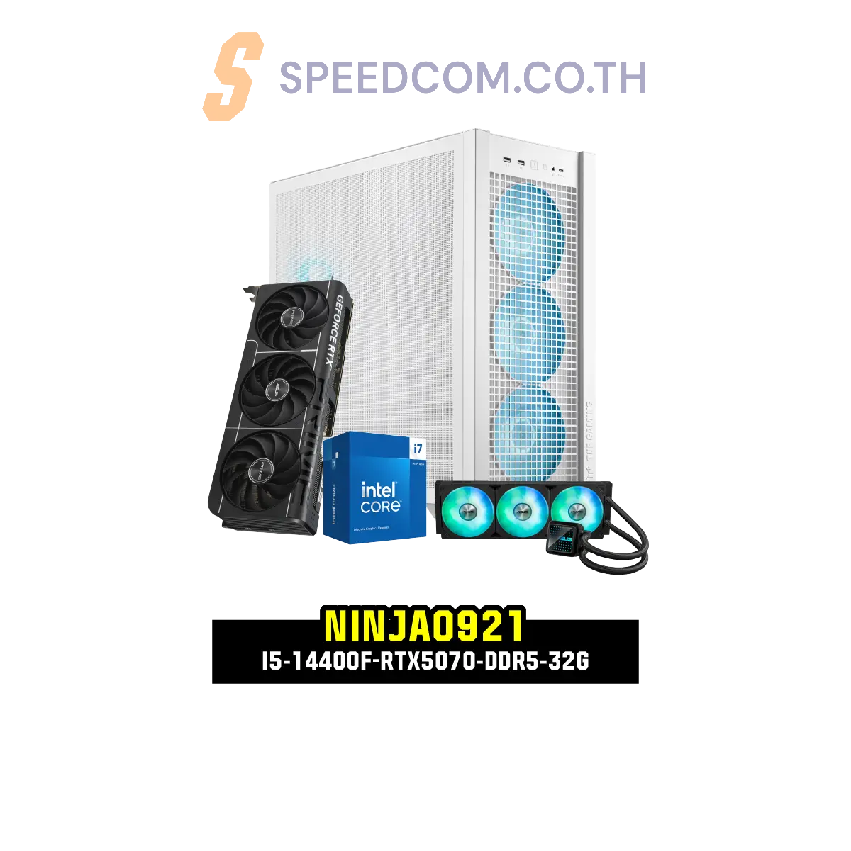 คอมประกอบ Set NINJA0921-I5-14400F-RTX5070-DDR5-32G