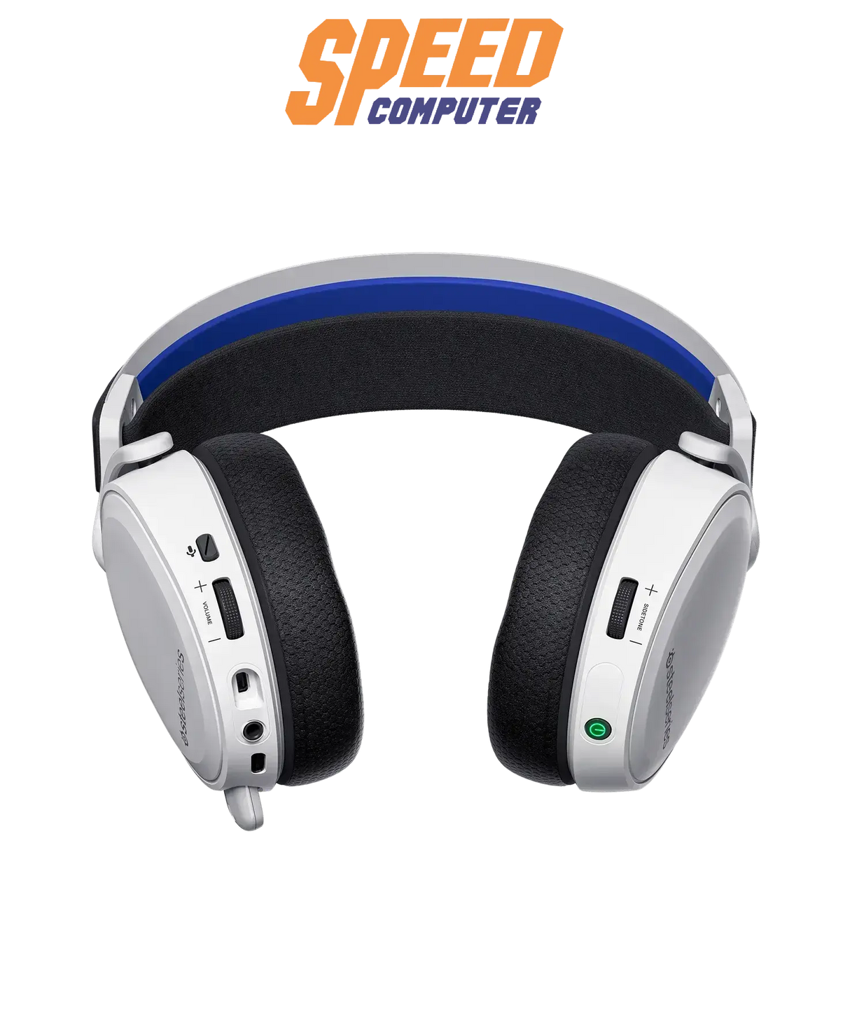 หูฟัง Steelesries Arctis 7P Plus PS5 Wireless สีขาว - SpeedCom