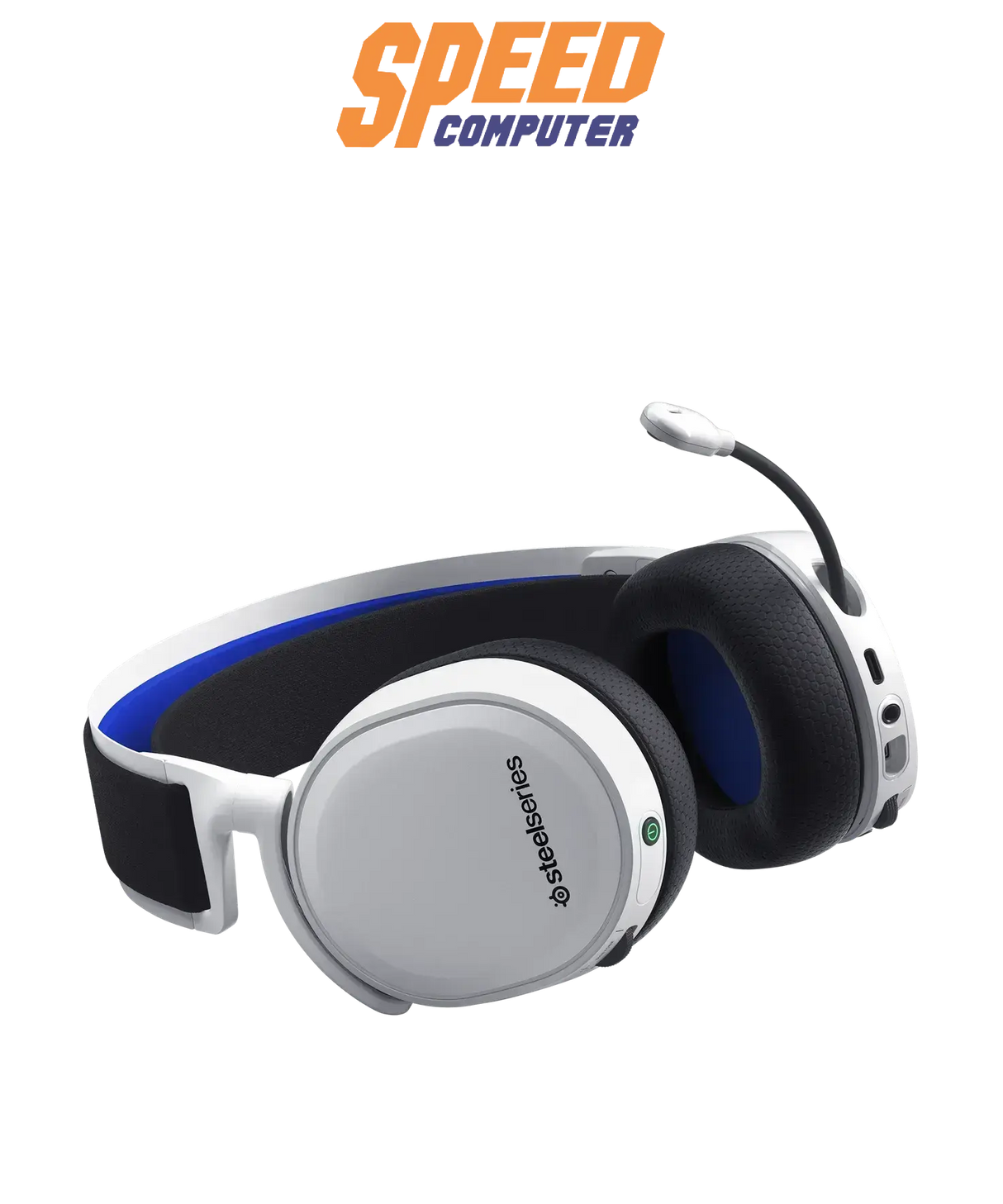 หูฟัง Steelesries Arctis 7P Plus PS5 Wireless สีขาว - SpeedCom