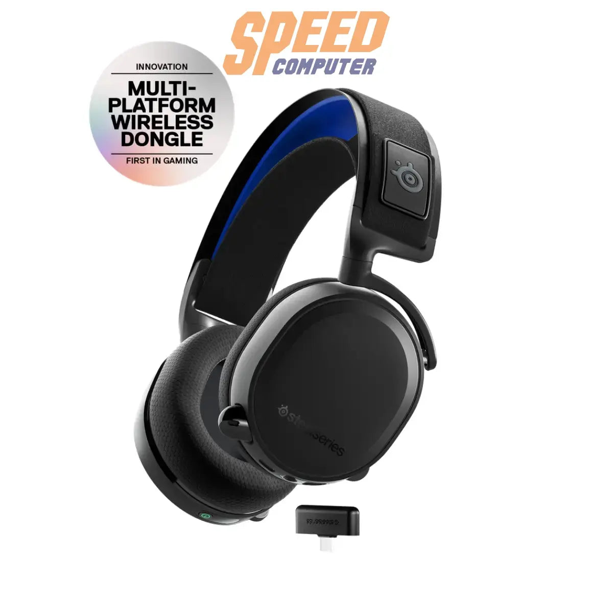 หูฟัง Steelesries Arctis 7P Plus PS5 Wireless สีดำSpeedCom