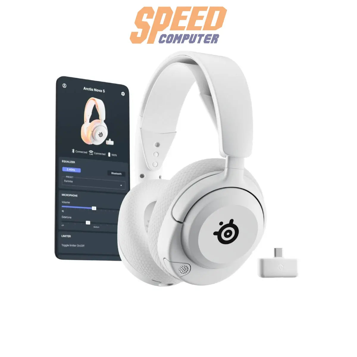 หูฟังไร้สาย Steelseries ARCTIS NOVA 5 - SpeedCom
