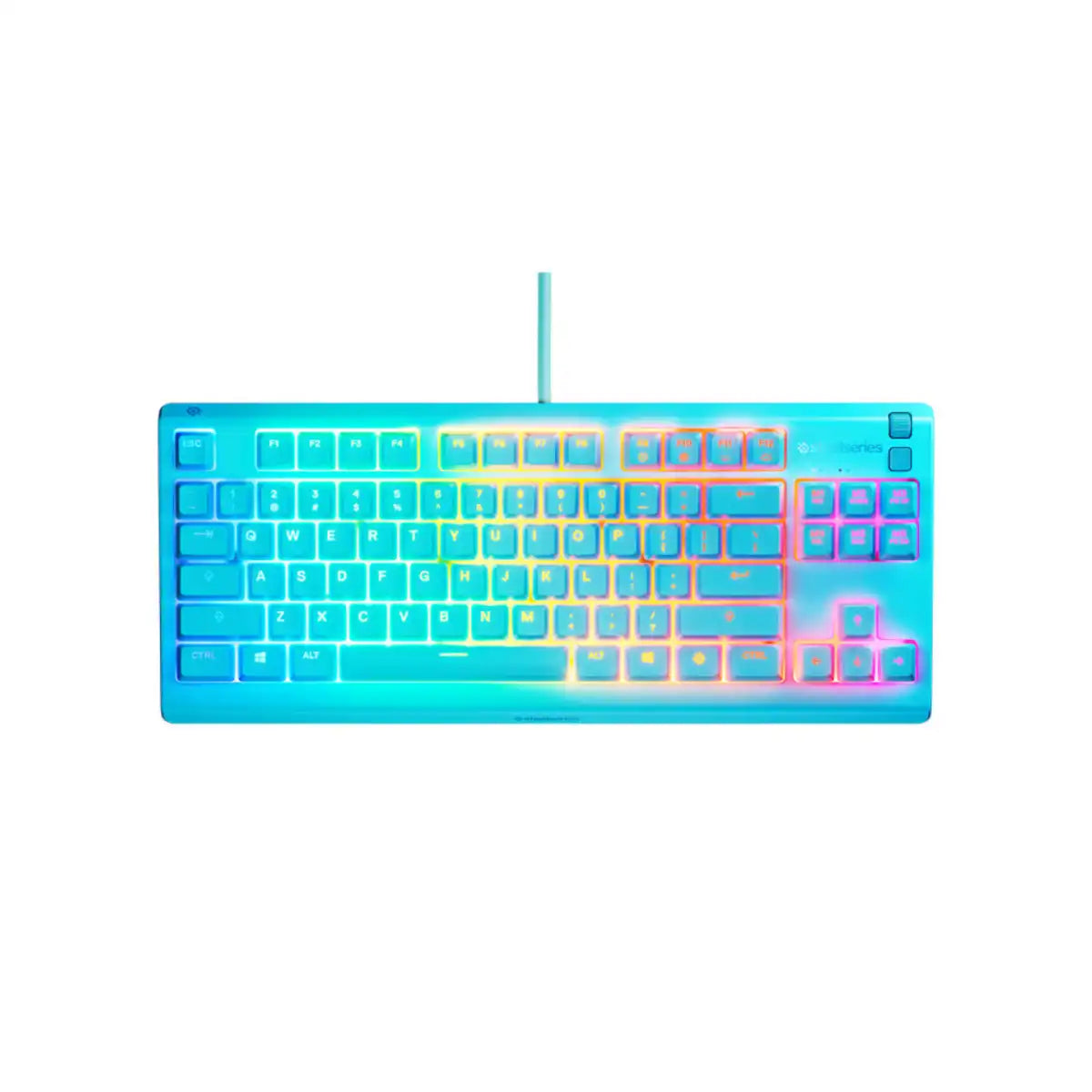 คีย์บอร์ดเกมมิ่ง Steelseries Apex 3 Tenkeyless US RGB