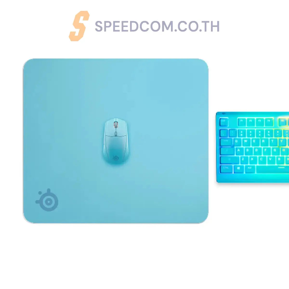 แผ่นรองเมาส์ Steelseries QCK LARGE สีดำ - SpeedCom